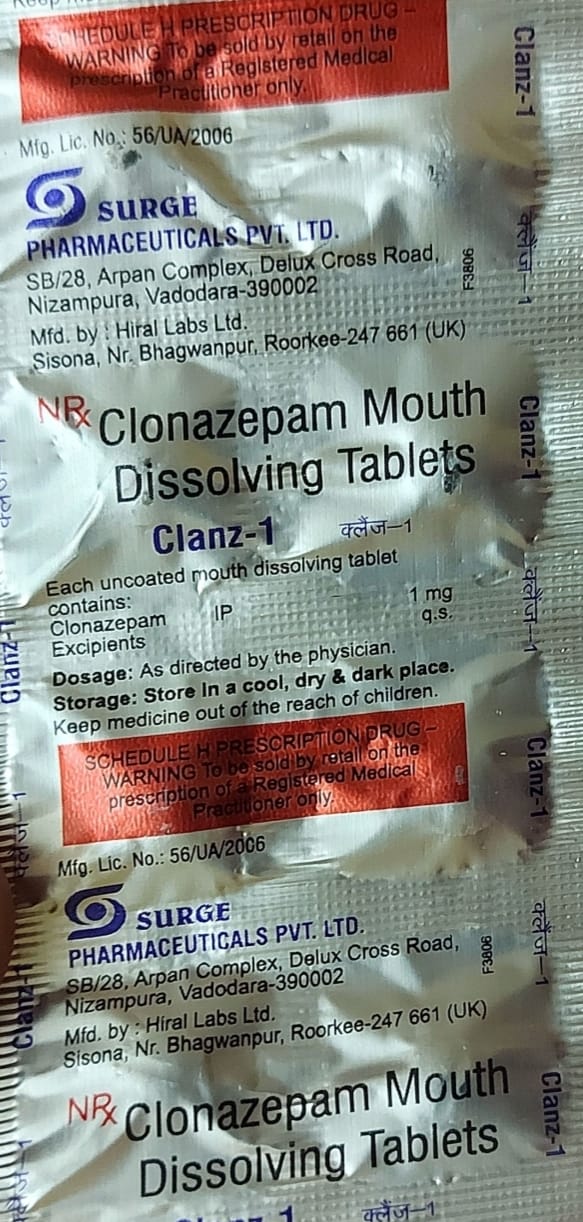 Clanz 1mg Tablet
